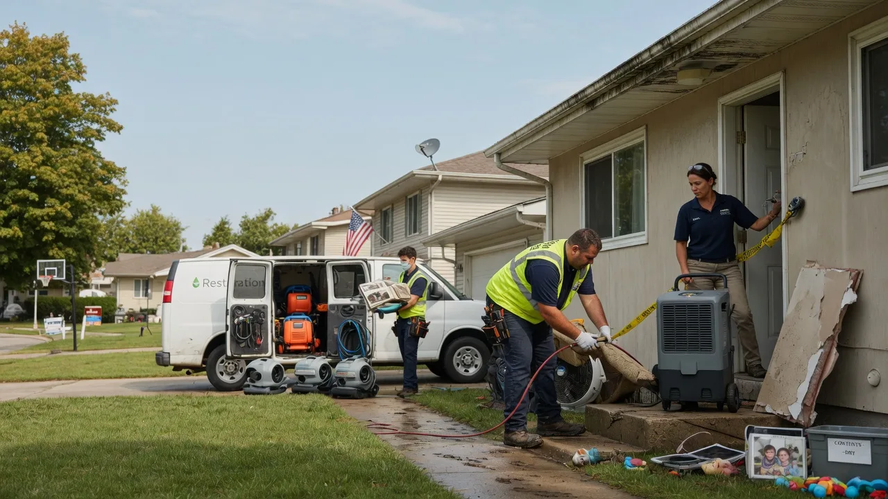 Water Damage Restoration in Oliveburg, PA near me